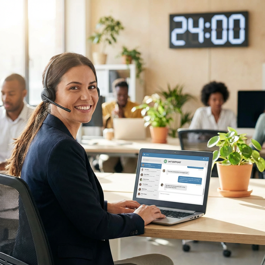 Soporte al cliente 24/7 en español